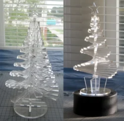 Acrylic christmas tree