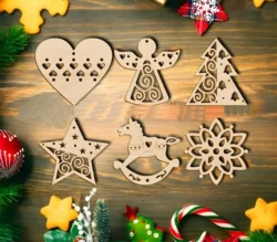 Christmas hanging ornaments