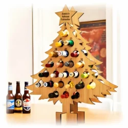 Christmas tree alcohol advent calendar