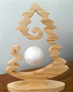 Christmas tree bauble holder