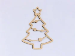 Christmas tree craft ornament