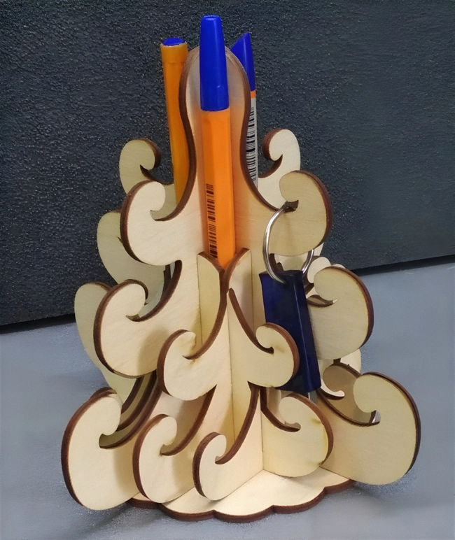 Christmas tree pencil holder usb hanger