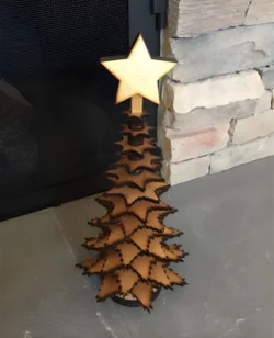 Christmas tree template