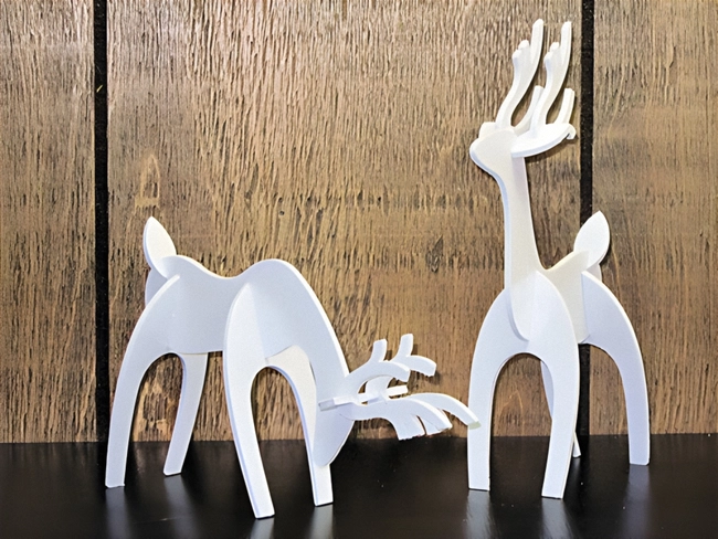 Deer table decoration christmas