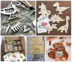 Dinosaur skeleton puzzle