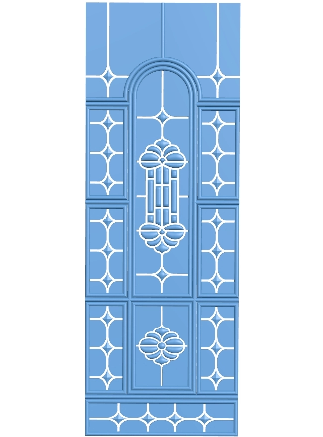 Door frame pattern