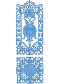 Door frame pattern