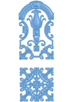 Door frame pattern