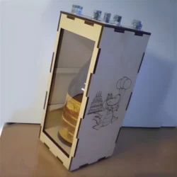 Drink bottle organizer box