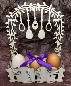 Easter Bunny Egg Basket