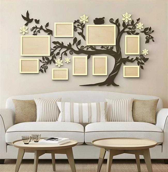 Family Tree Photo Frame Wall Decor