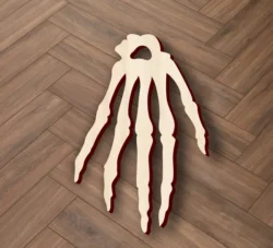 Halloween monster hand craft