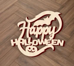 Happy halloween wall decor