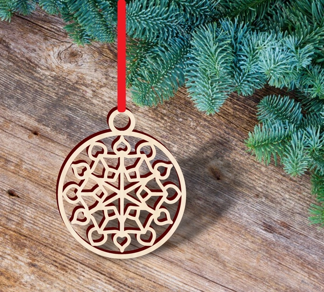 Holiday home decor ornament