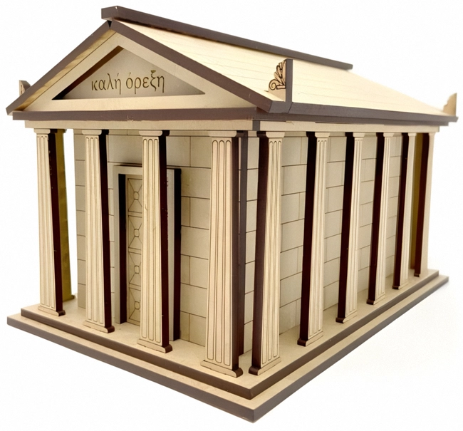 Mini Parthenon 3D Wood Model