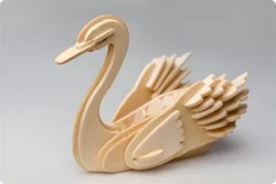 Miniature Swan 3D Wooden Puzzle