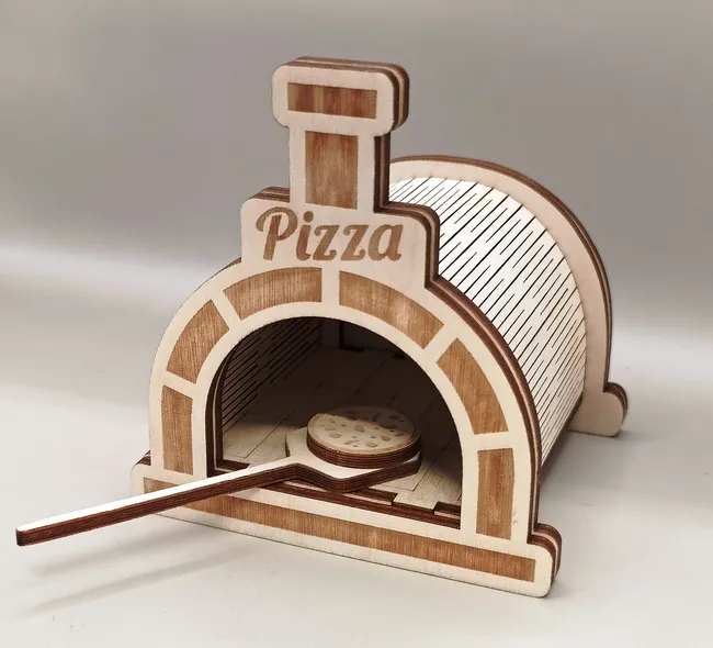 Miniature pizza oven