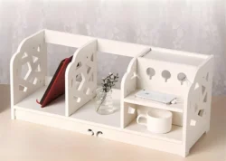 Minimalist Desktop Bookcase Storage Shelf Organizer