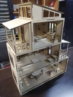 Modern Dollhouse 3mm