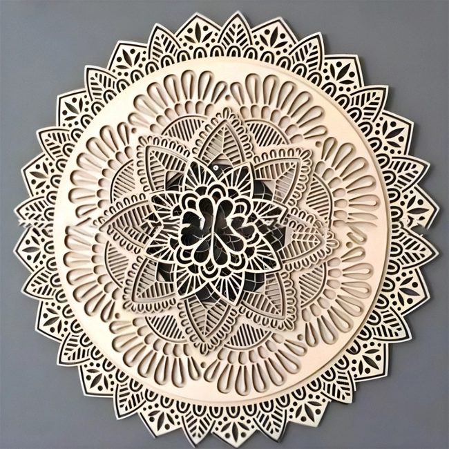 Multilayer mandala layout