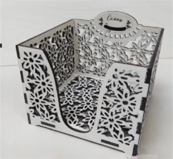 Napkin holder square box