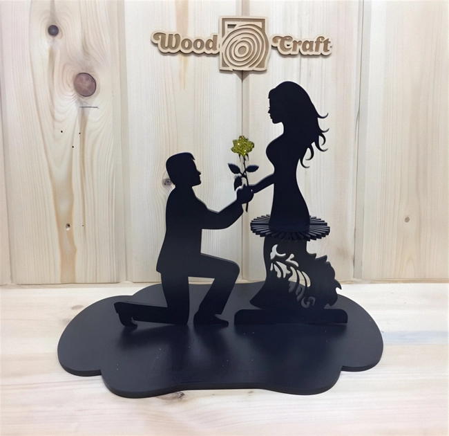 Napkin holder wedding decor