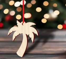 Palm tree ornament vector