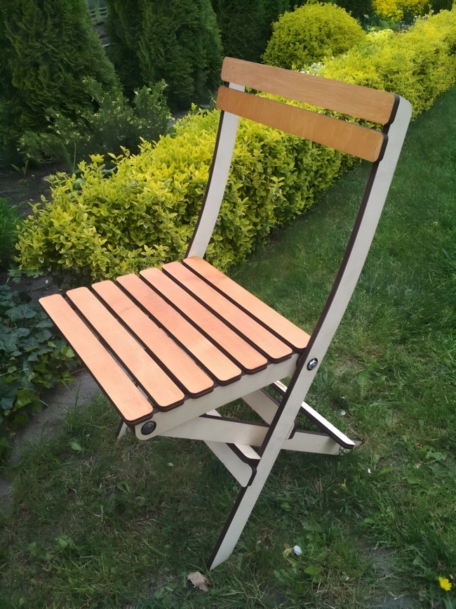 Patio Wood Folding Chair