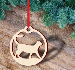 Pet cat ornament blank