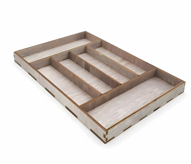 Rectangle Divided Serving Tray