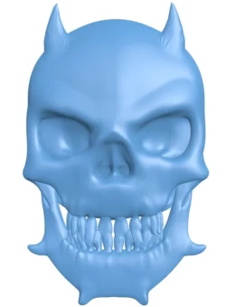 Satanic skull