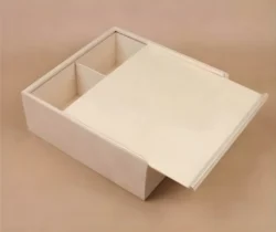 Square sectional box with sliding lid 3mm template