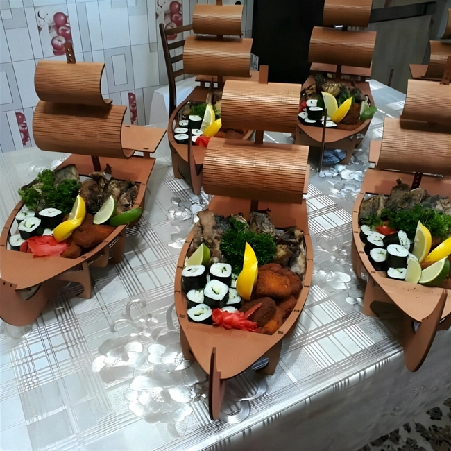 Sushi Boat Serving Tray