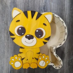 Tiger cute gift box