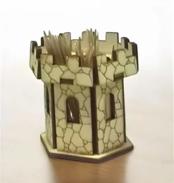 Toothpick holder castle