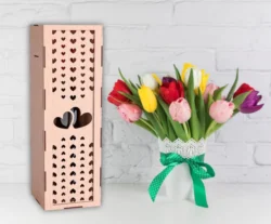 Valentine wine box