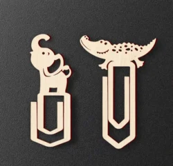 Animal paper clips