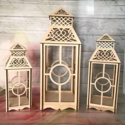 Arabian tealight lantern in 3 sizes for eid decoration