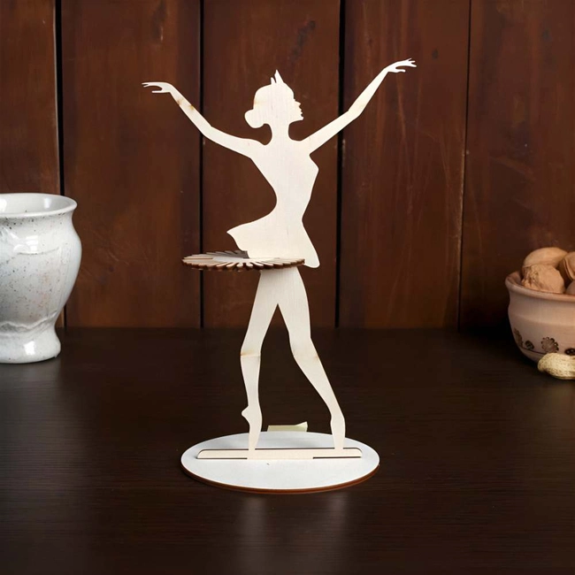 Ballerina dancer girl napkin holder paper holder