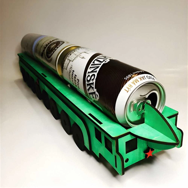 Beer can holder ballistic