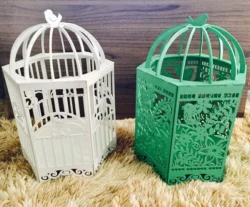 Birdcage tealight candle holder