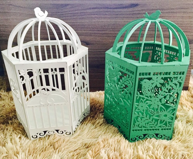 Birdcage tealight candle holder