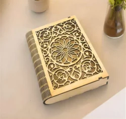 Book box with floral