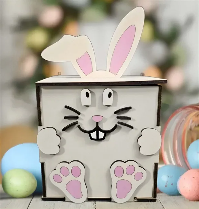 Bunny candy box