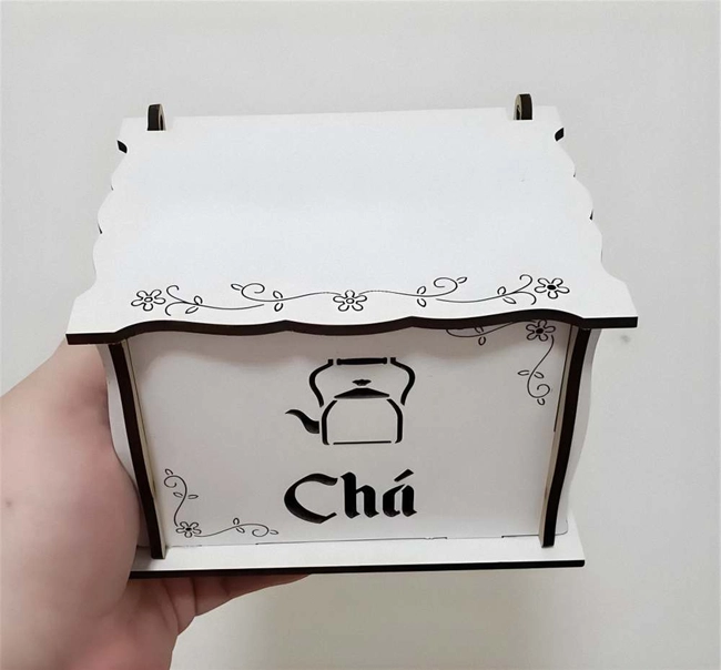 Caixa para cha wooden tea box