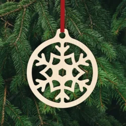 Christmas Snowflake Ornament