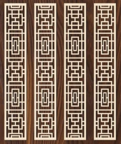 Design pattern panel screen