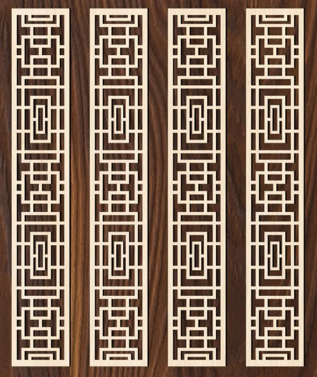 Design pattern panel screen