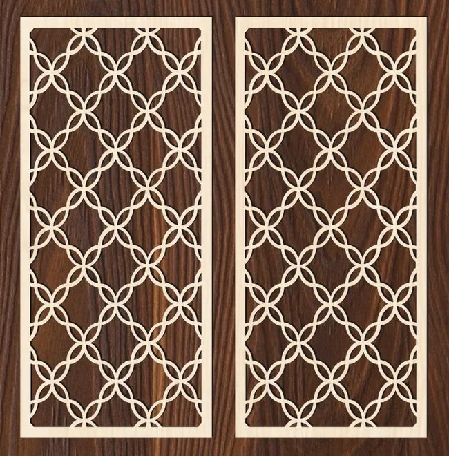 Design pattern panel screen