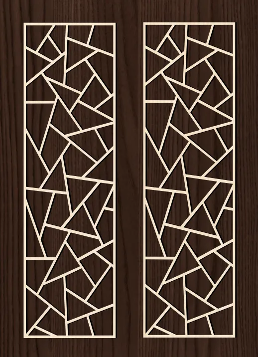 Design pattern panel screen